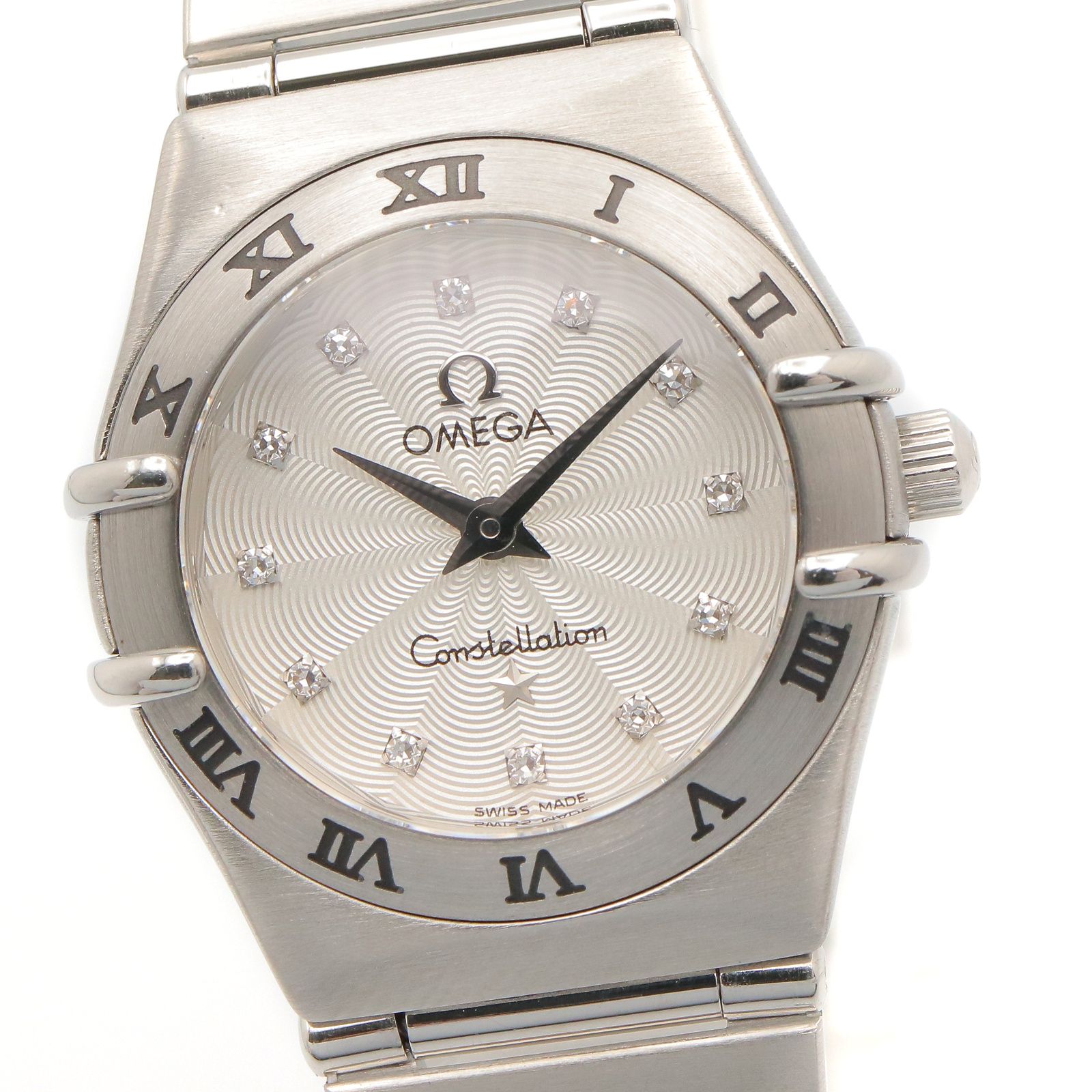 OMEGA オメガ コンステレーション ミニ 12Pダイヤ 腕時計