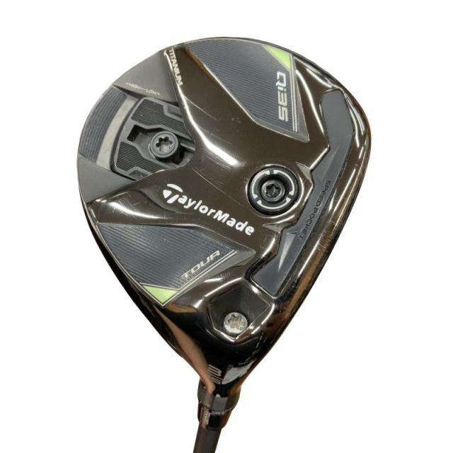 【中古】 テーラーメイド Qi35 TOUR 3W フェアウェイウッド FW Diamana BLACK TM60(Qi35 FW) (フレックスS) メンズ 男性用 右利き 右用 Bランク ゴルフクラブ