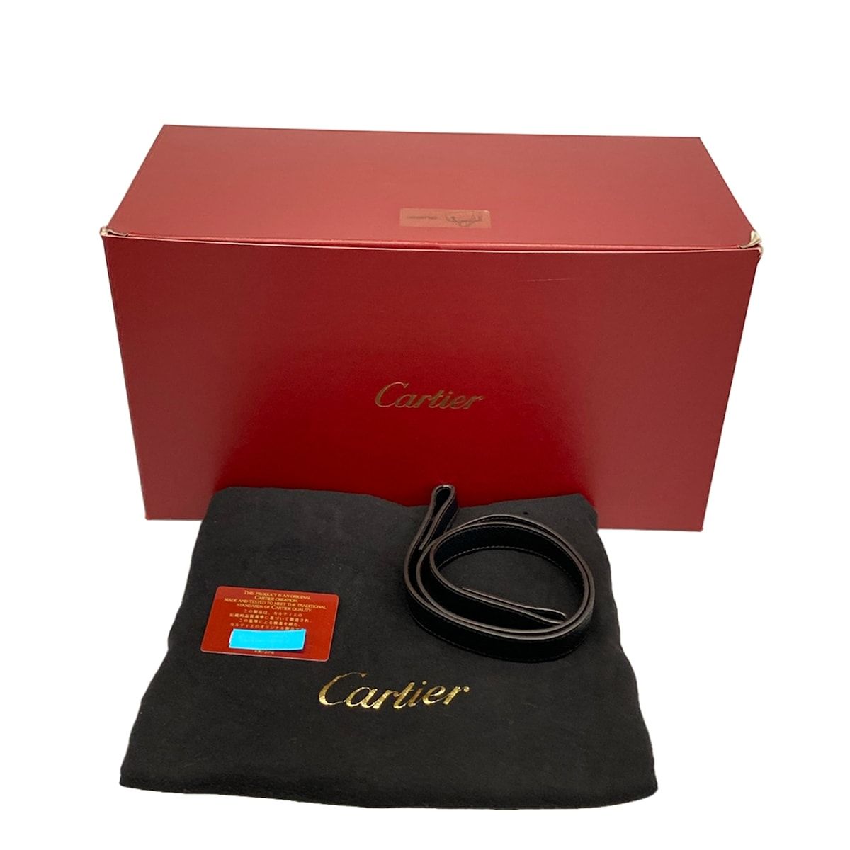Cartier(カルティエ) ハンドバッグ マルチェロ ドゥ カルティエ ボウリングバッグ 黒 レザー Cartier(カルティエ) ハンドバッグ マルチェロ ドゥ カルティエ ボウリングバッグ 黒 レザー