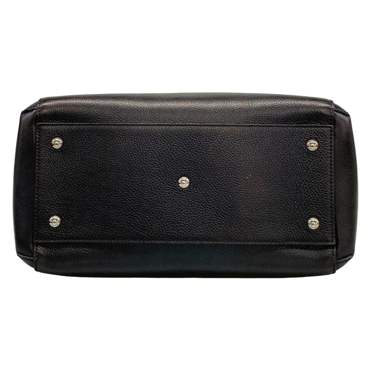 Cartier(カルティエ) ハンドバッグ マルチェロ ドゥ カルティエ ボウリングバッグ 黒 レザー Cartier(カルティエ) ハンドバッグ マルチェロ ドゥ カルティエ ボウリングバッグ 黒 レザー