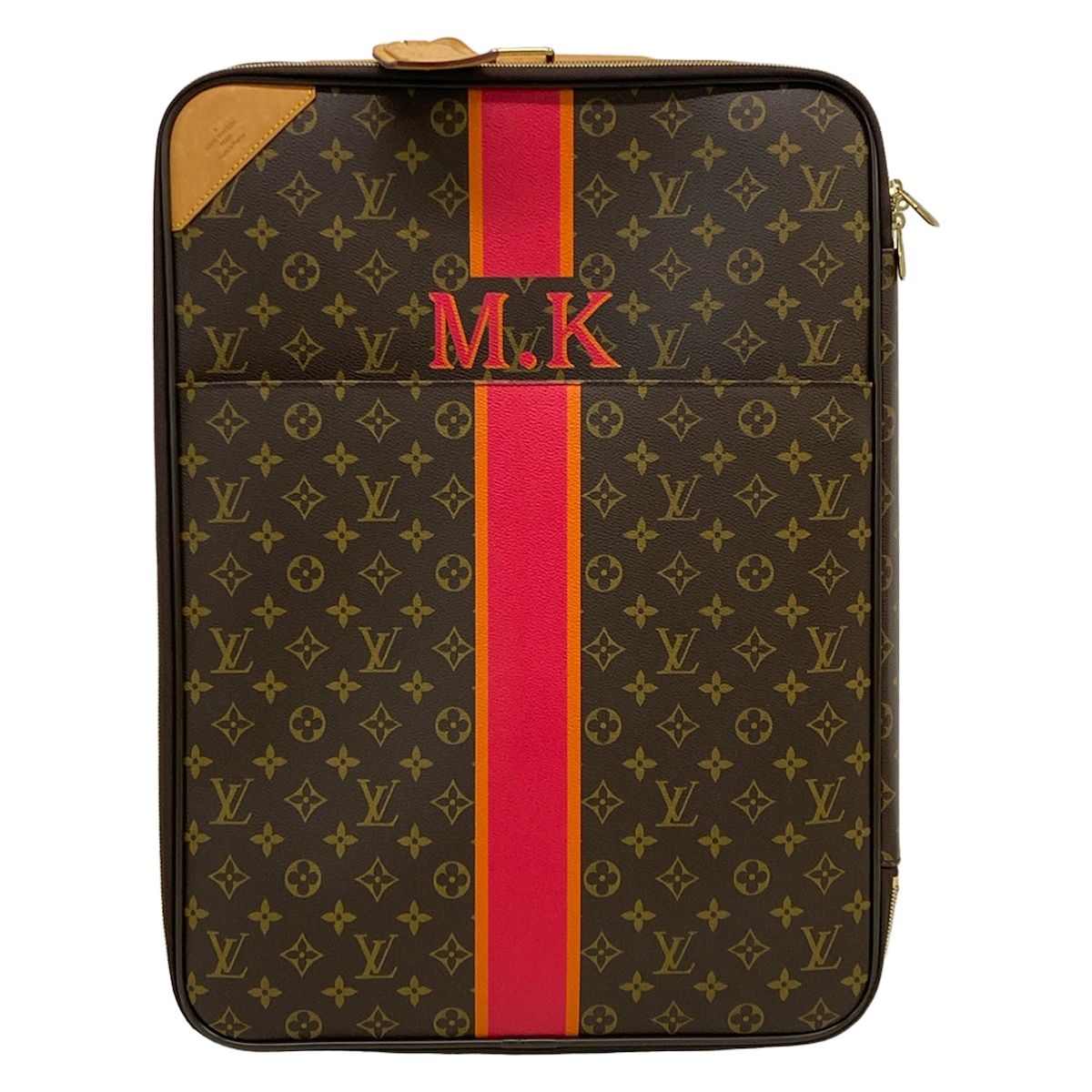 LOUIS VUITTON(ルイヴィトン) キャリーバッグ モノグラム ペガス55 M23294(新型) - モン・モノグラム/イニシャルペイント