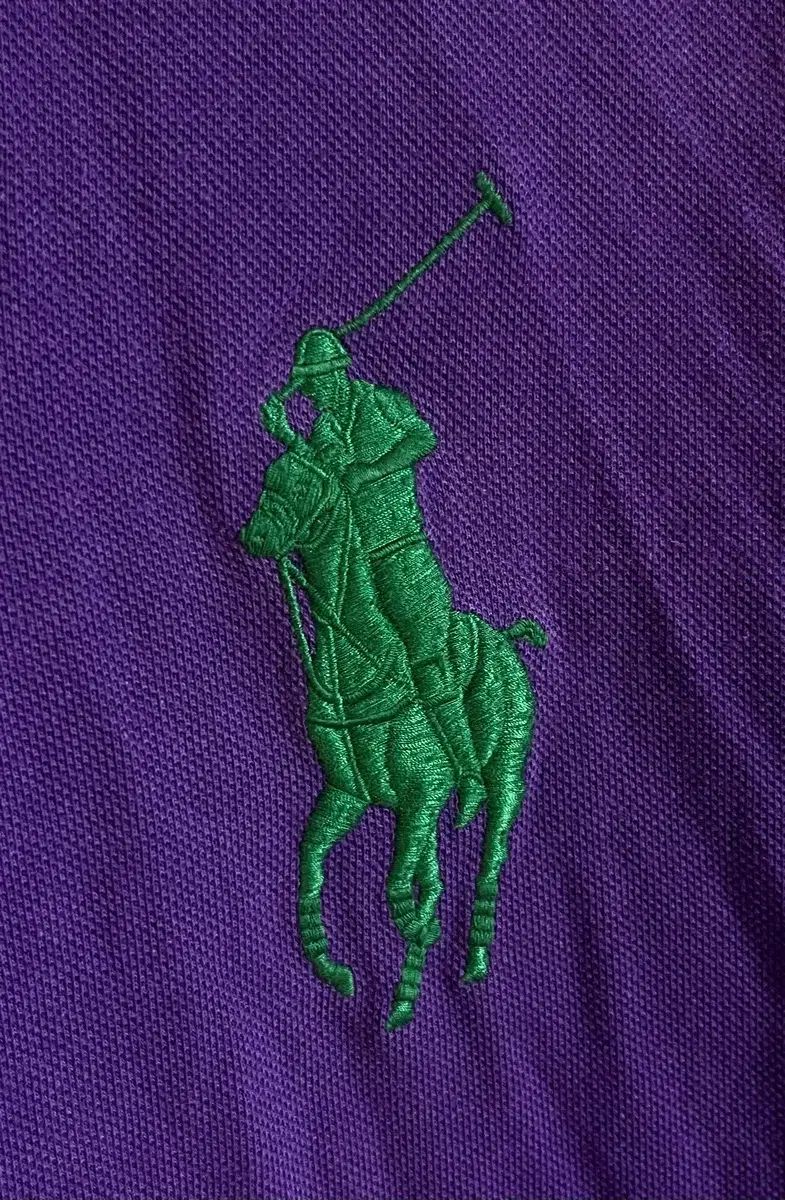 POLO RALPH LAUREN ポロラルフローレン ビックポニー 半袖 カラーTシャツ パープル L POLO RALPH LAUREN ポロラルフローレン ビックポニー 半袖 カラーTシャツ パープル L