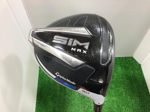 【中古】 テーラーメイド SIM MAX 9° ドライバー DR リシャフト (フレックスその他) メンズ 男性用 右利き 右用 Cランク ゴルフクラブ