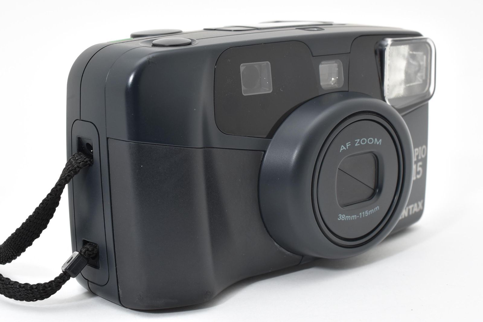 ■ 特上美品 ■ ペンタックス　PENTAX ESPIO 115 ブラック 《動作確認済・付属品付》 コンパクト フィルム カメラ #A1154