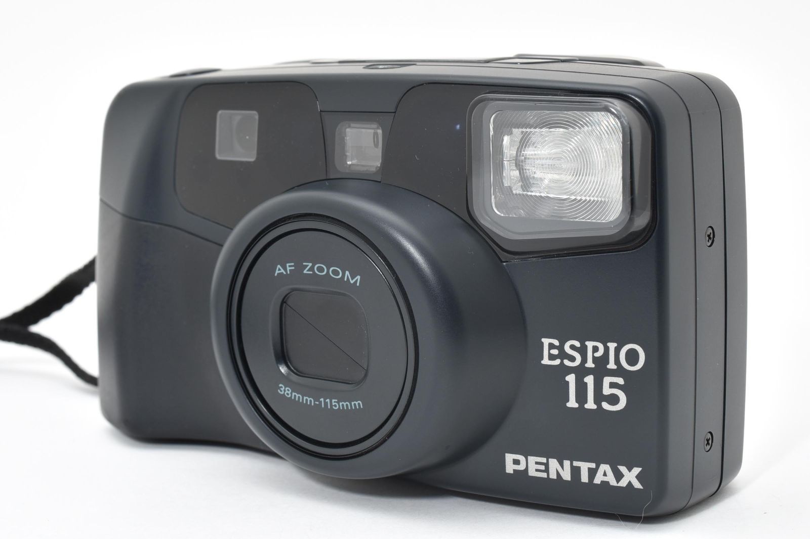 ■ 特上美品 ■ ペンタックス　PENTAX ESPIO 115 ブラック 《動作確認済・付属品付》 コンパクト フィルム カメラ #A1154