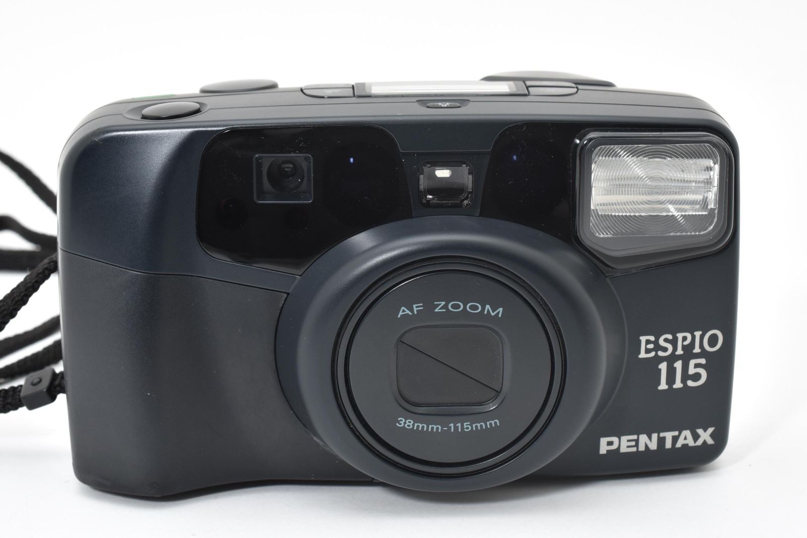 ■ 特上美品 ■ ペンタックス　PENTAX ESPIO 115 ブラック 《動作確認済・付属品付》 コンパクト フィルム カメラ #A1154