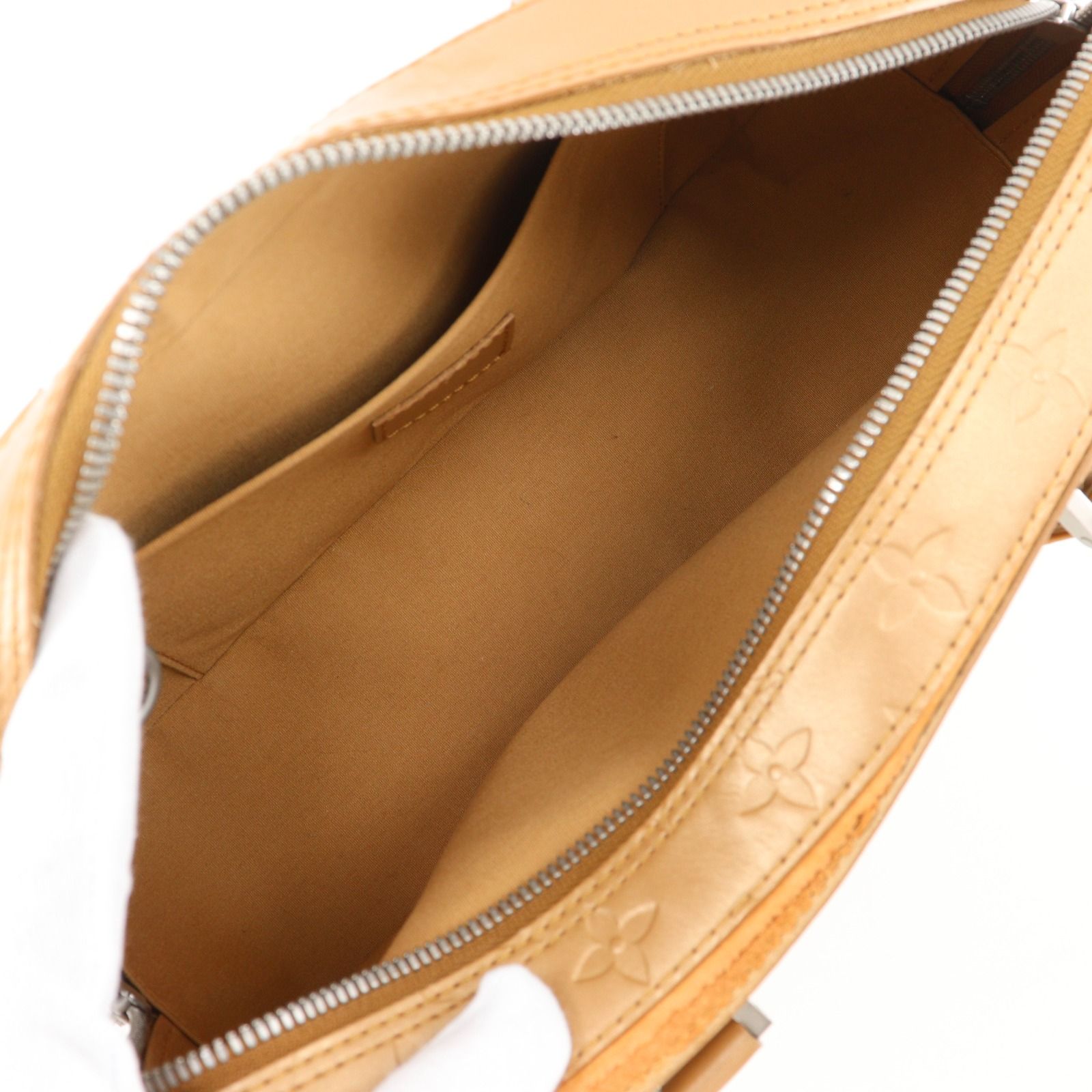 【LOUIS VUITTON】ルイ・ヴィトン シェルトン M55177 モノグラムマット アンブレ ゴールド TH0093 レディース ハンドバッグ