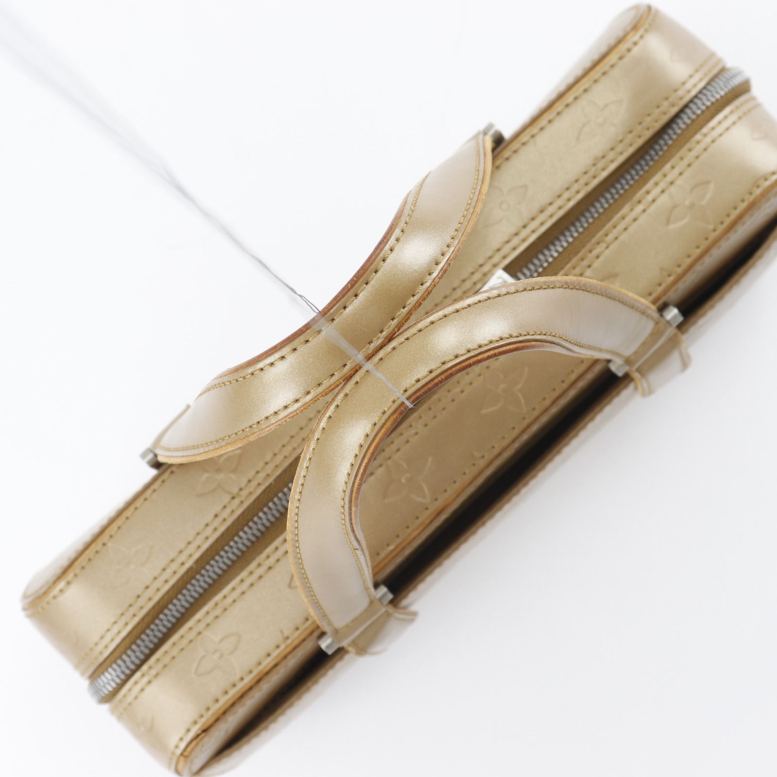 【LOUIS VUITTON】ルイ・ヴィトン シェルトン M55177 モノグラムマット アンブレ ゴールド TH0093 レディース ハンドバッグ