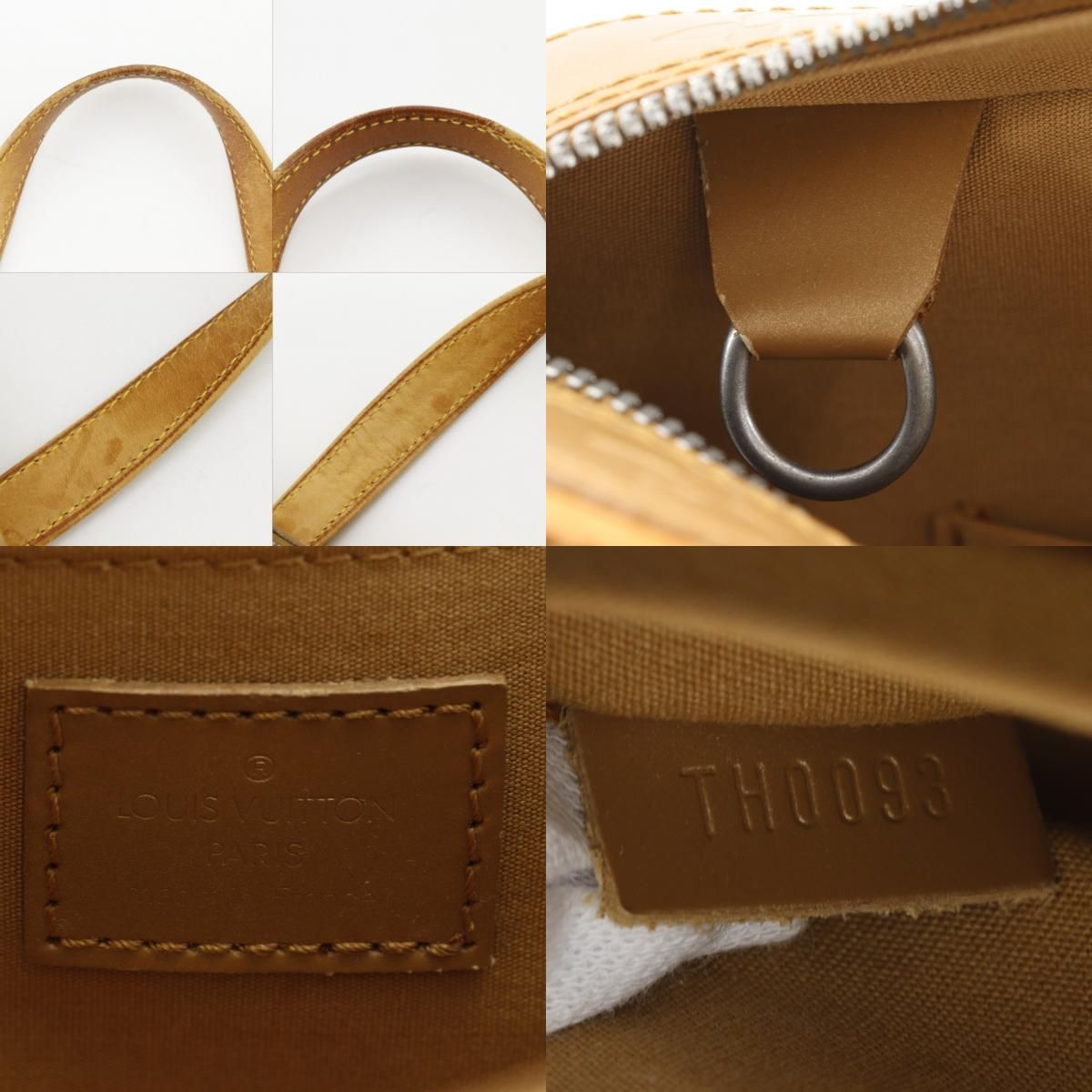 【LOUIS VUITTON】ルイ・ヴィトン シェルトン M55177 モノグラムマット アンブレ ゴールド TH0093 レディース ハンドバッグ