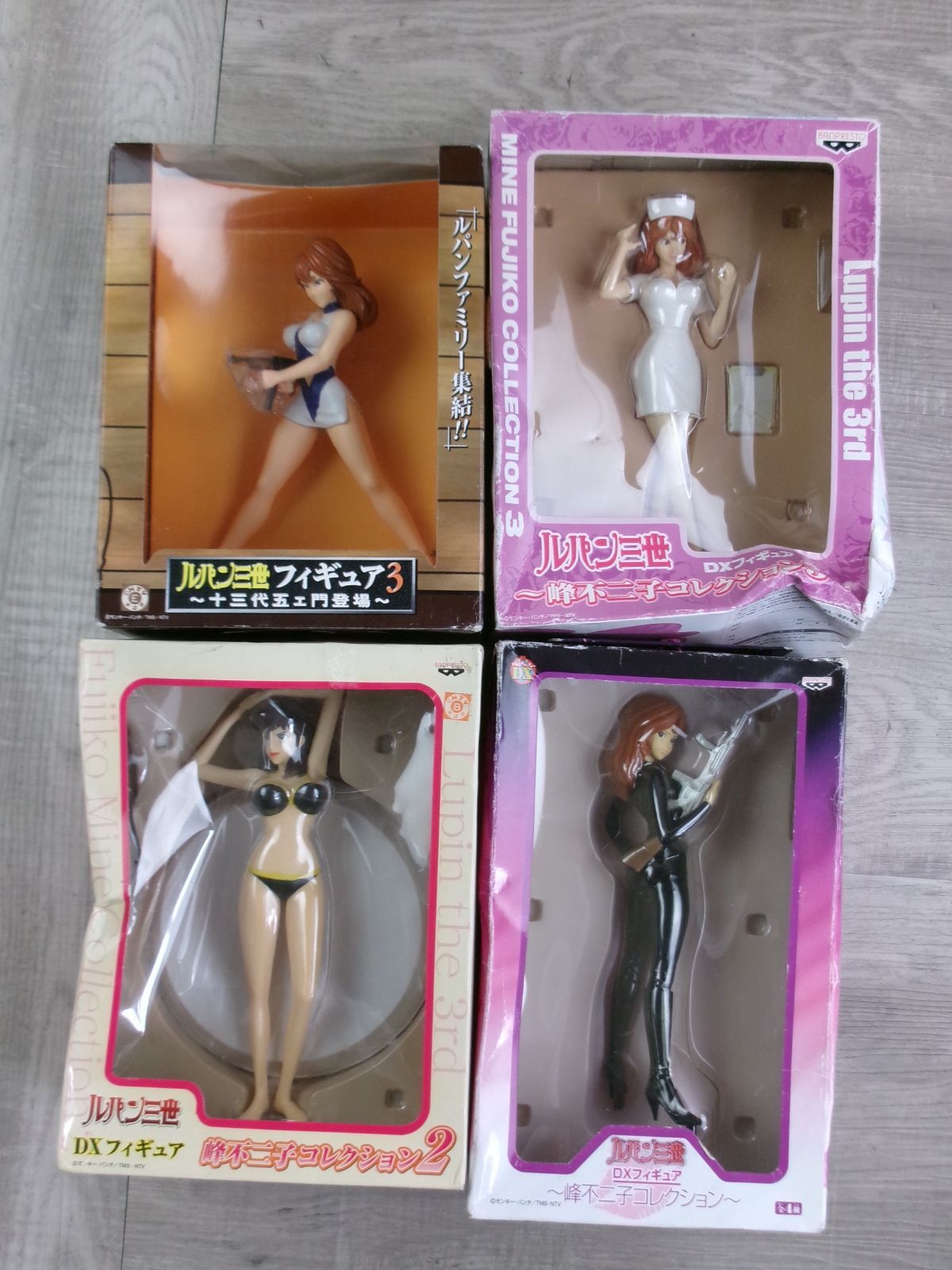 ルパン三世 峰不二子 フィギュア 4体 まとめ売り 26WK0913 - メルカリ
