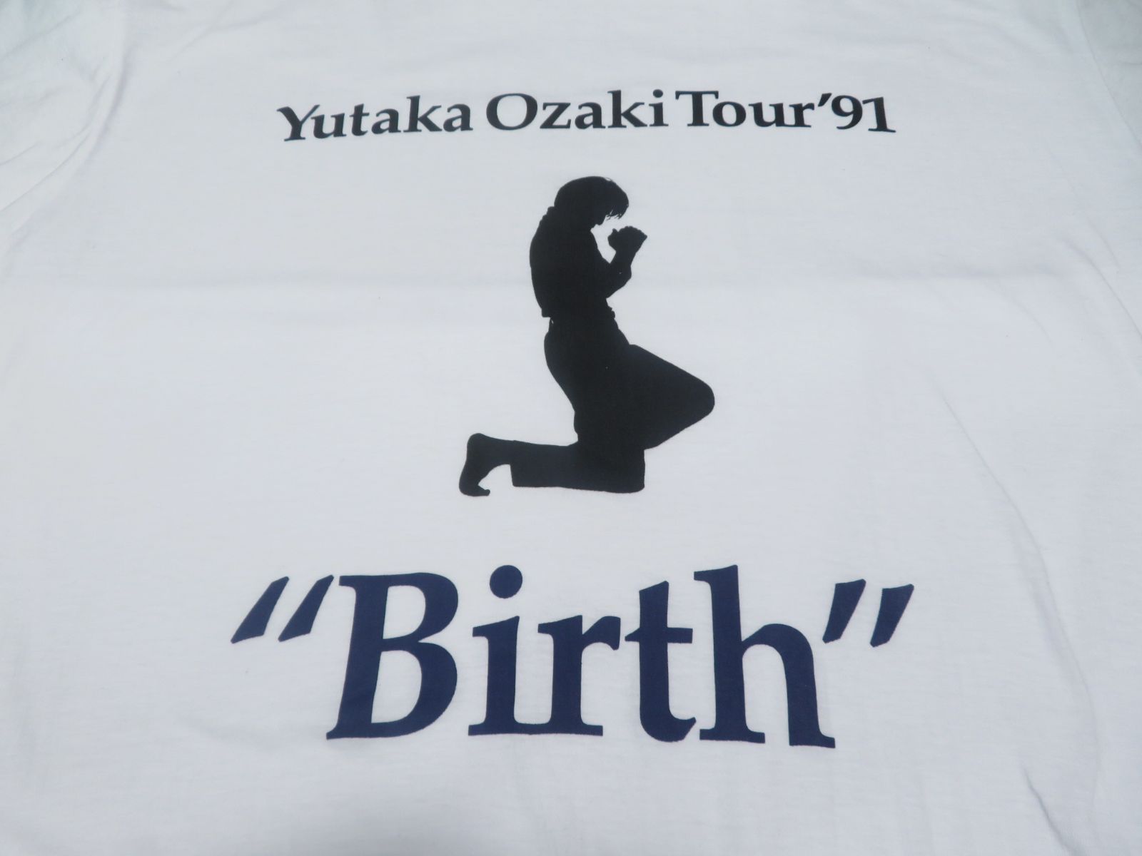 ⚠️⚠️ 希少品 Lサイズ Yutaka Ozaki Tour′91 尾崎豊 ツアー′91 誕生 Birth ツアーT ツアーグッズ Tシャツ バンドT ⚠️⚠️ 希少品 Lサイズ Yutaka Ozaki Tour′91 尾崎豊 ツアー′91 誕生 Birth ツアーT ツアーグッズ Tシャツ バンドT
