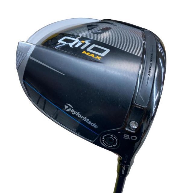 【中古】 テーラーメイド Qi10 MAX 9° ドライバー DR Diamana BLUE TM50(Qi10 DR) (フレックスS) メンズ 男性用 右利き 右用 Cランク ゴルフクラブ