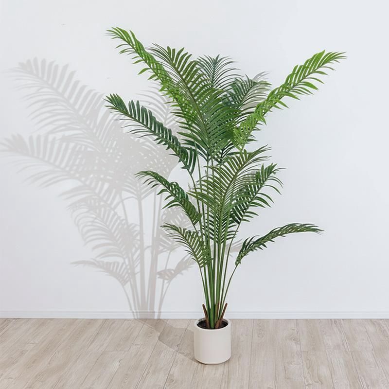 【送料無料】ヤシの木 フェイクグリーン 光触媒フェイクグリーン 観葉植物 造花 人工観葉植物 リアル 水やり不要 枯れない 本物そっくり 光触媒 大型 おしゃれ ナチュラル