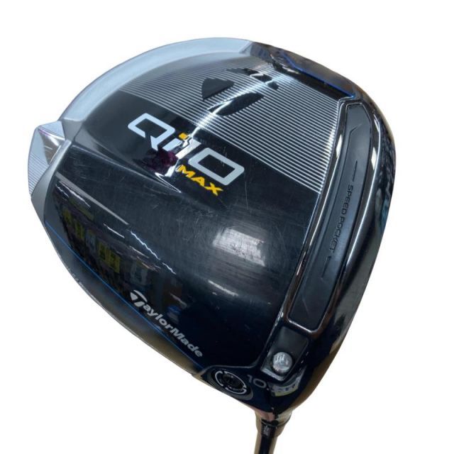 【中古】 テーラーメイド Qi10 MAX 10.5° ドライバー DR Diamana BLUE TM50(Qi10 DR) (フレックスS) メンズ 男性用 右利き 右用 Cランク ゴルフクラブ
