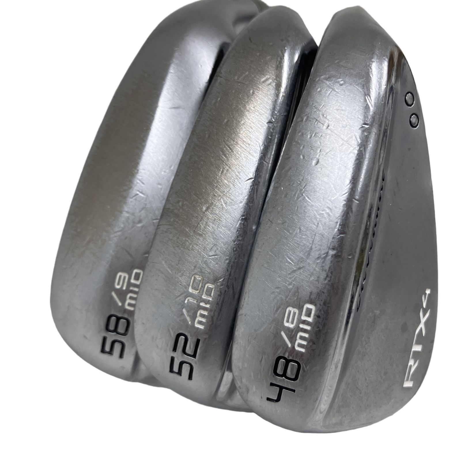 Cleveland RTX4 ウェッジ 3点セット 48/8 52/10 58/9 MID