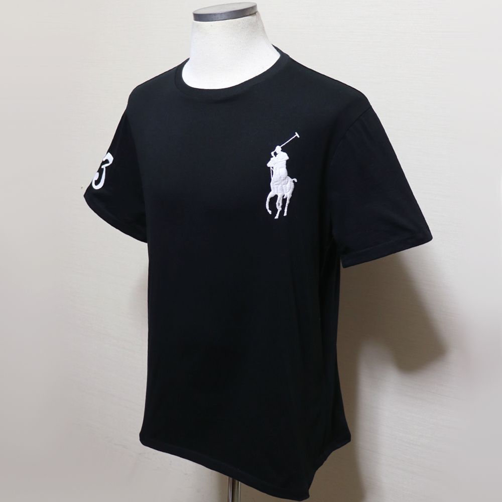 【Boy’sサイズ】 ラルフローレン ビックポニー シングルジャージー 半袖Tシャツ 黒 白ポニー Boy’s L 180/100A 極美品 近年モデル 【Boy’sサイズ】 ラルフローレン ビックポニー シングルジャージー 半袖Tシャツ 黒 白ポニー Boy’s L 180/100A 極美品 近年モデル