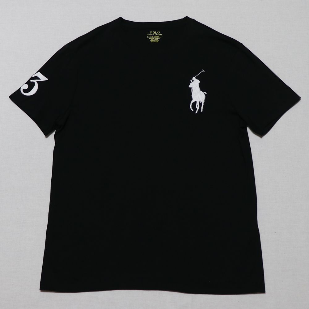 【Boy’sサイズ】 ラルフローレン ビックポニー シングルジャージー 半袖Tシャツ 黒 白ポニー Boy’s L 180/100A 極美品 近年モデル 【Boy’sサイズ】 ラルフローレン ビックポニー シングルジャージー 半袖Tシャツ 黒 白ポニー Boy’s L 180/100A 極美品 近年モデル