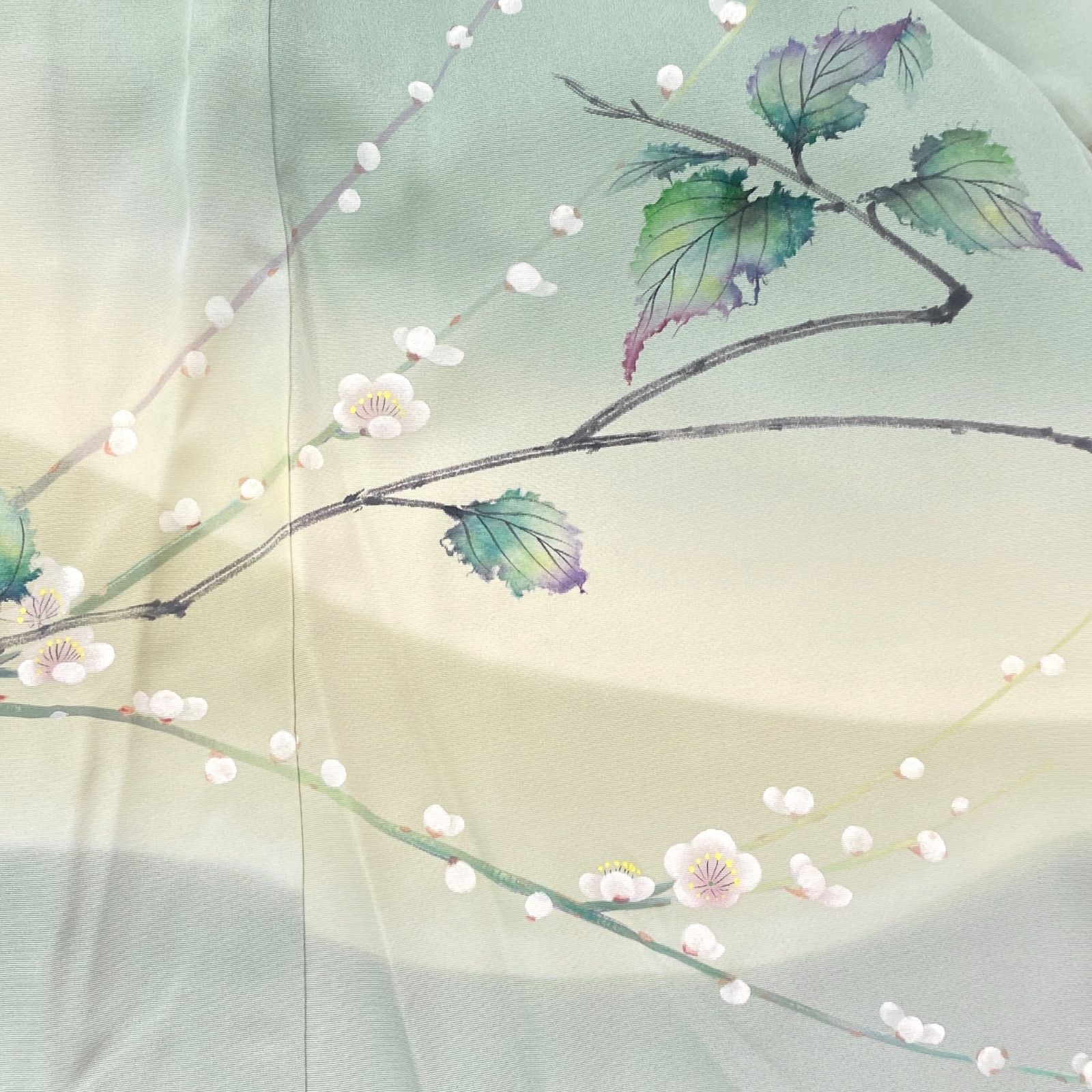 美品 逸品 上品 手描き 作家物 一つ紋 正絹 訪問着 K1334 - メルカリ