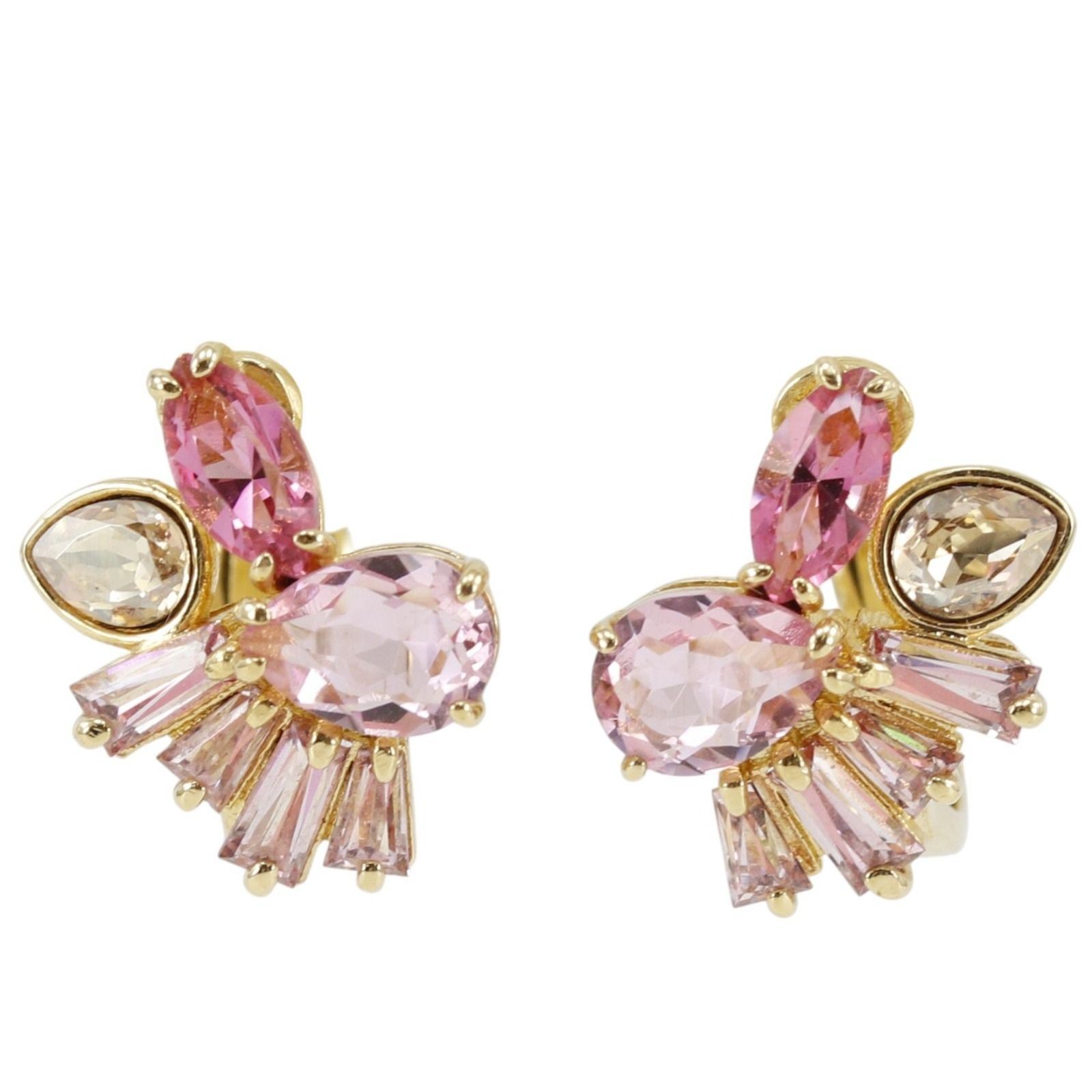 【SWAROVSKI】スワロフスキー ジェマ 5688479 クリスタル×金メッキ レディース 3.4g イヤリング