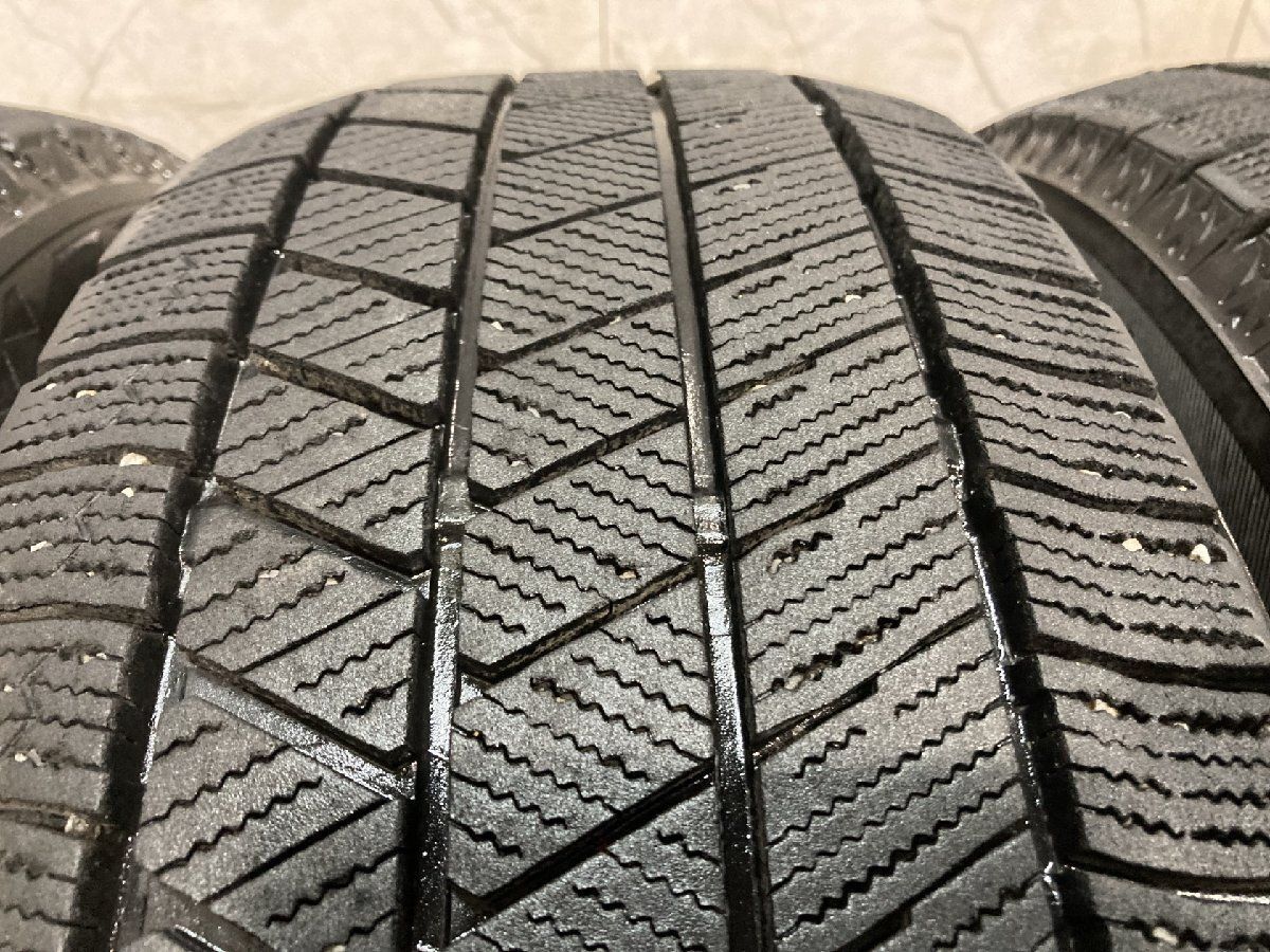 BS BRIDGESTONE BLIZZAK VRX3 215/60R16 16インチ スタッドレス 4本 21年製 ヴェゼル CX-3 クラウンロイヤル マークX等　(KTD757)