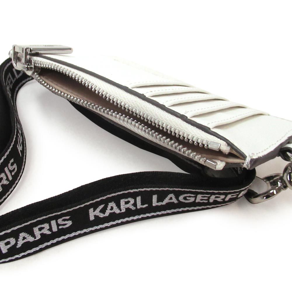 KARL LAGERFELD カールラガーフェルド サイフ メイベル ランヤード ウォレット カードケース コインケース 小銭入れ