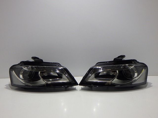 アウディ 8P S3 後期 ヘッドライト左右 HID キセノン 8P0941003/004 コーティング 260519089