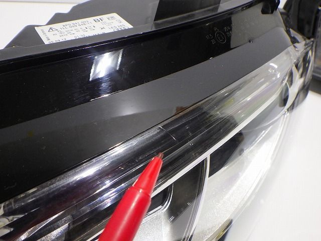 アウディ 8P S3 後期 ヘッドライト左右 HID キセノン 8P0941003/004 コーティング 260519089