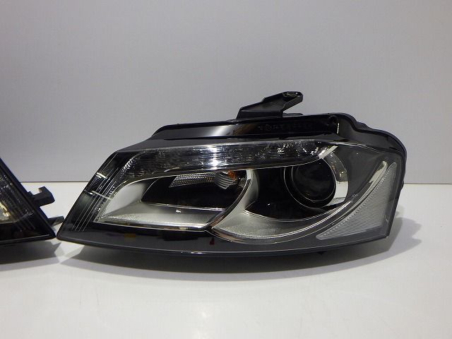 アウディ 8P S3 後期 ヘッドライト左右 HID キセノン 8P0941003/004 コーティング 260519089
