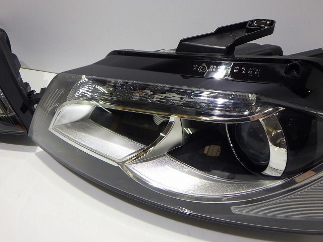 アウディ 8P S3 後期 ヘッドライト左右 HID キセノン 8P0941003/004 コーティング 260519089