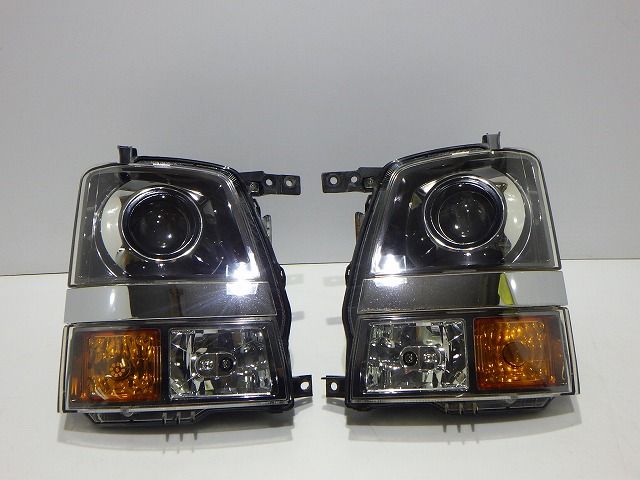 ワゴンR RR ヘッドライト左右 HID MH21S MH22S 100-59052 レベ付 後期