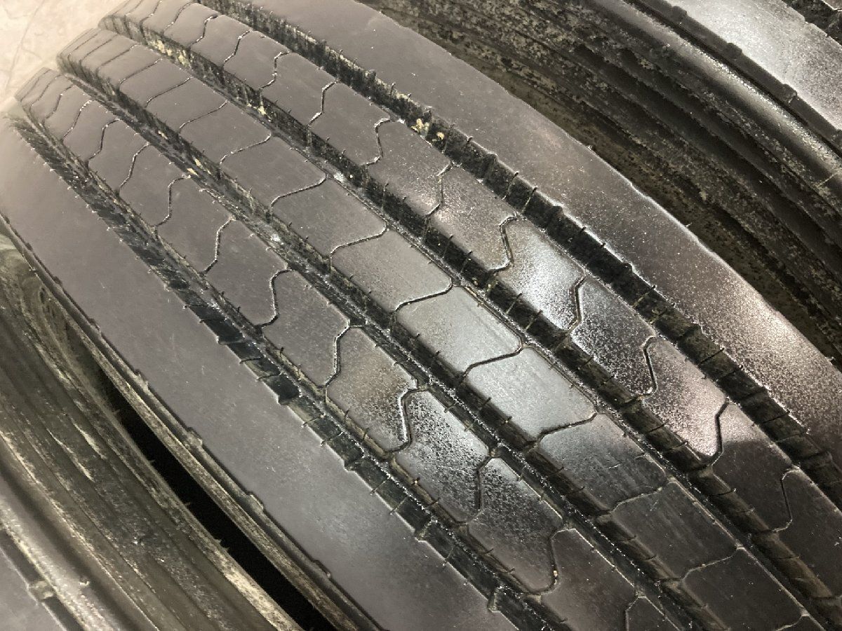 札幌発 引取OK YOKOHAMA RY237 225/90R17.5 127/125L 17.5インチ トラックタイヤ 夏タイヤ 6本 2025年製 バリ溝 4t ファイター等　(MTG028)