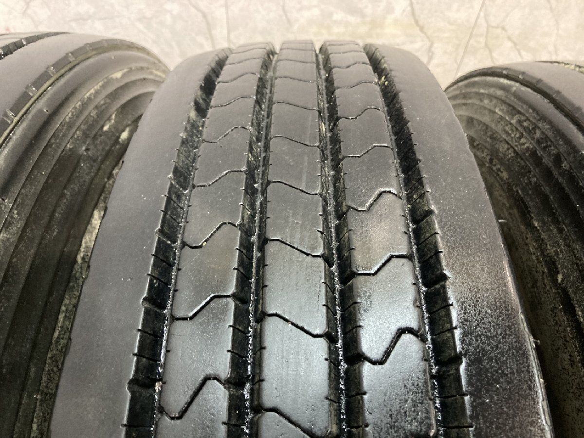 札幌発 引取OK YOKOHAMA RY237 225/90R17.5 127/125L 17.5インチ トラックタイヤ 夏タイヤ 6本 2025年製 バリ溝 4t ファイター等　(MTG028)