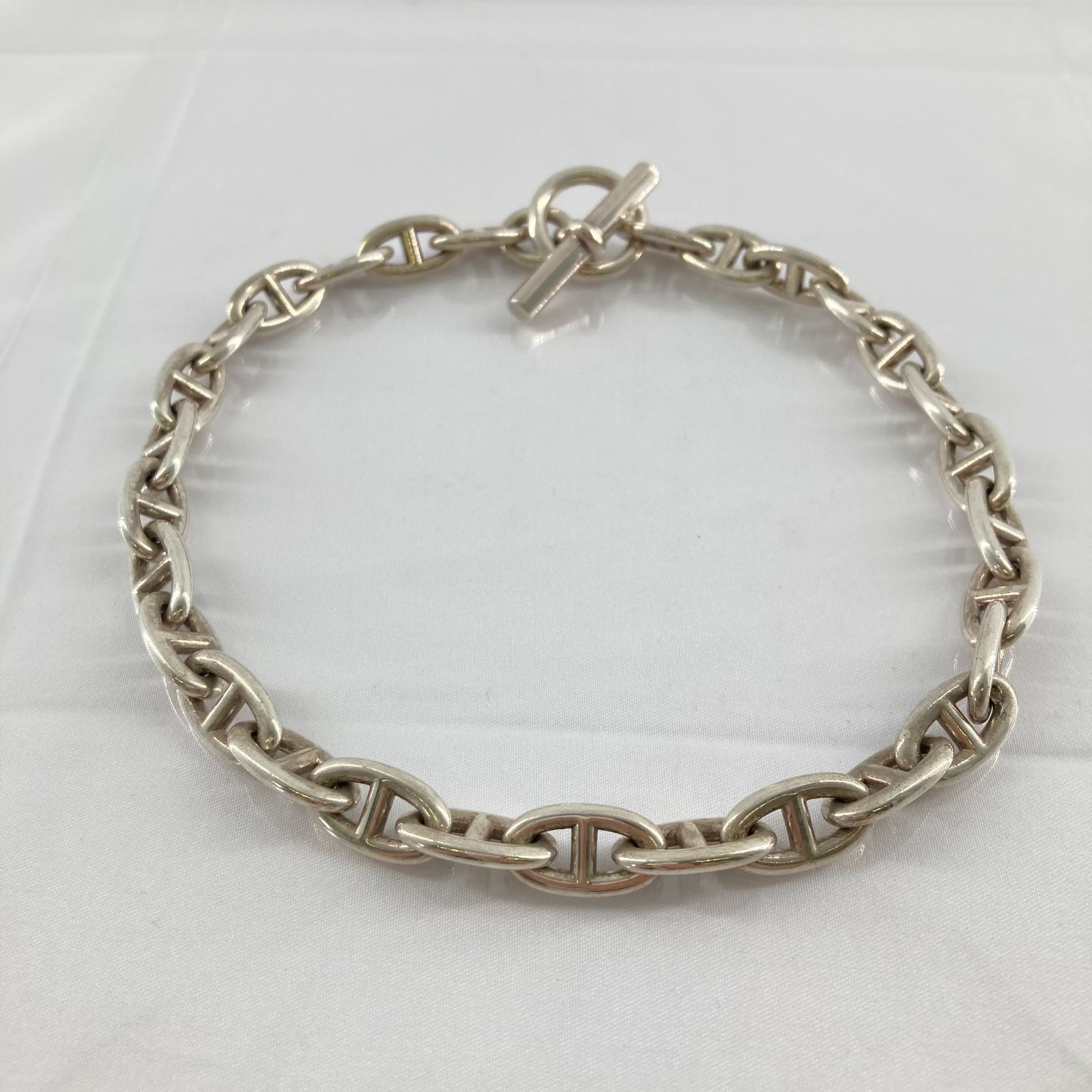 HERMES(エルメス) シェーヌダンクルGM ネックレス 29コマ Ag925 130.0g シルバー HERMES(エルメス) シェーヌダンクルGM ネックレス 29コマ Ag925 130.0g シルバー