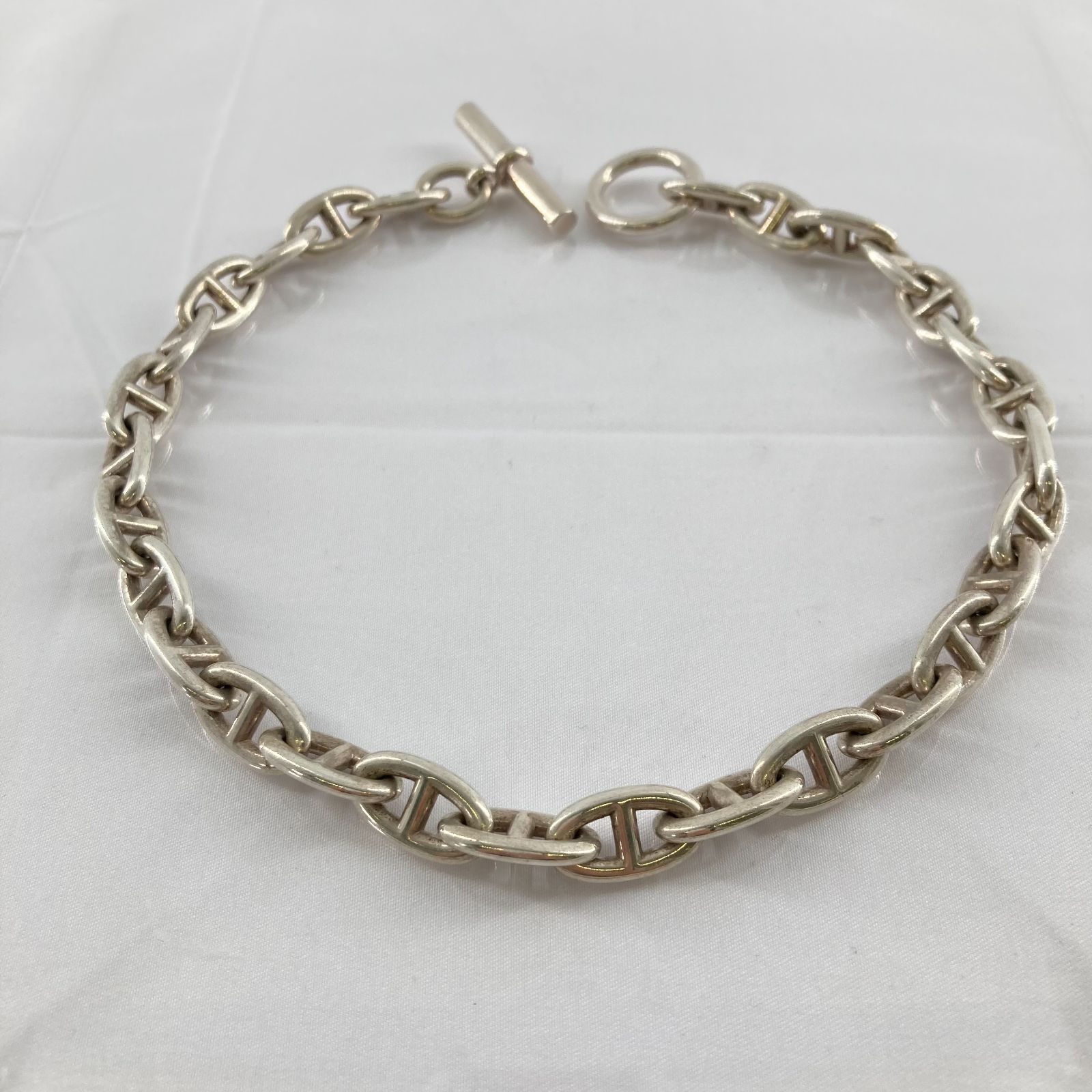 HERMES(エルメス) シェーヌダンクルGM ネックレス 29コマ Ag925 130.0g シルバー HERMES(エルメス) シェーヌダンクルGM ネックレス 29コマ Ag925 130.0g シルバー