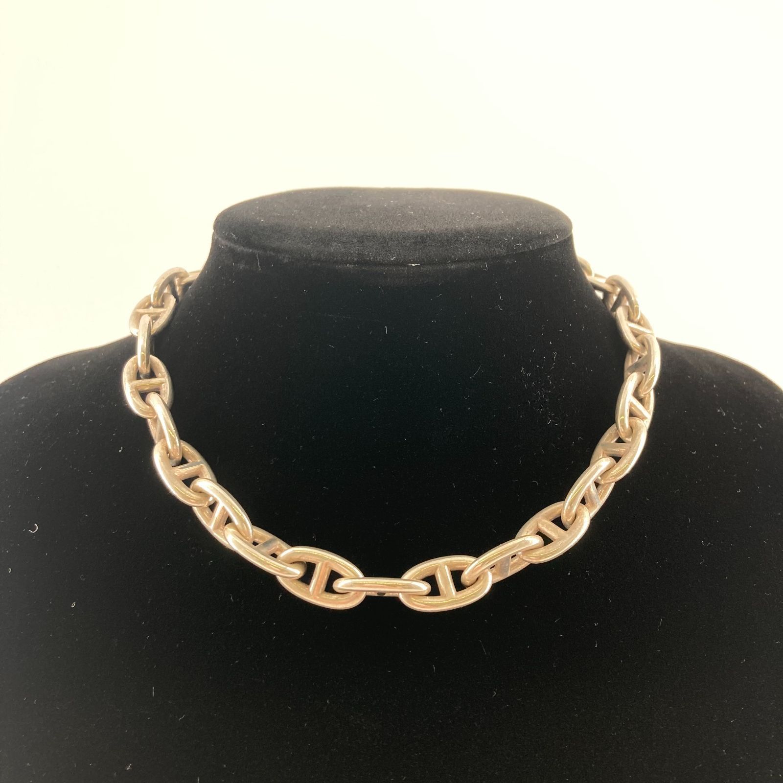 HERMES(エルメス) シェーヌダンクルGM ネックレス 29コマ Ag925 130.0g シルバー HERMES(エルメス) シェーヌダンクルGM ネックレス 29コマ Ag925 130.0g シルバー