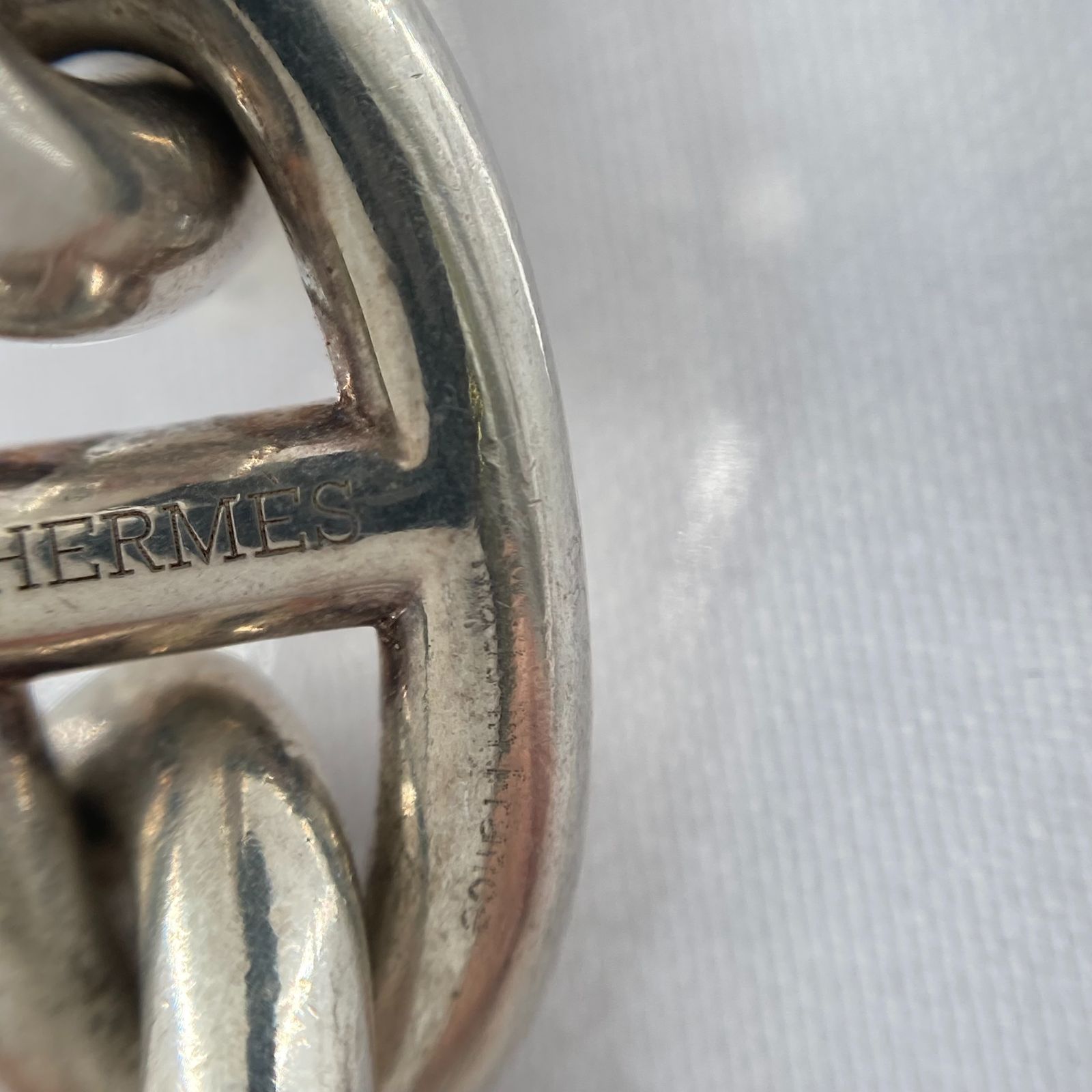 HERMES(エルメス) シェーヌダンクルGM ネックレス 29コマ Ag925 130.0g シルバー HERMES(エルメス) シェーヌダンクルGM ネックレス 29コマ Ag925 130.0g シルバー