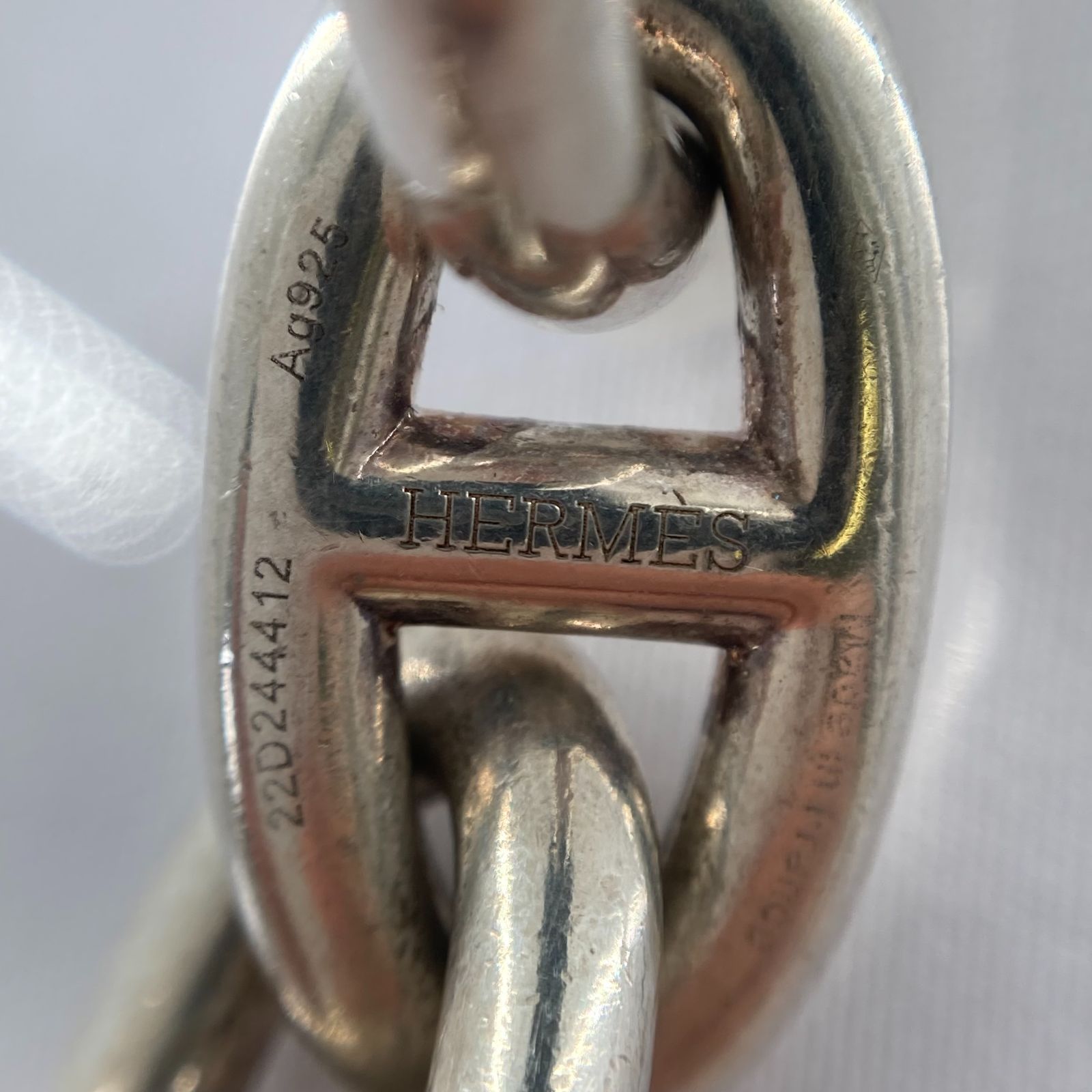 HERMES(エルメス) シェーヌダンクルGM ネックレス 29コマ Ag925 130.0g シルバー HERMES(エルメス) シェーヌダンクルGM ネックレス 29コマ Ag925 130.0g シルバー