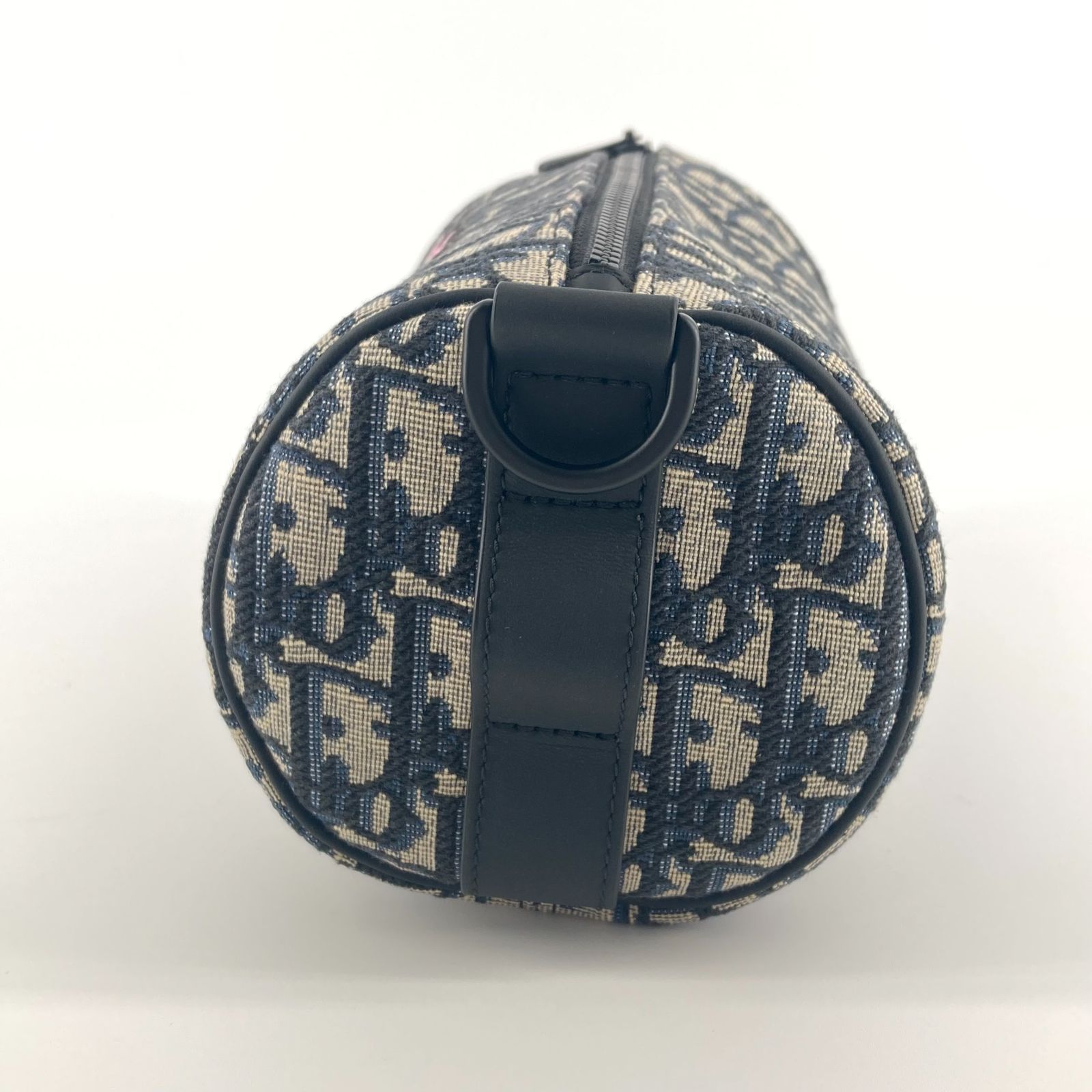 Christian Dior(クリスチャン・ディオール）オブリーク　ラビット　ミニローラー　ショルダーバッグ　グレー