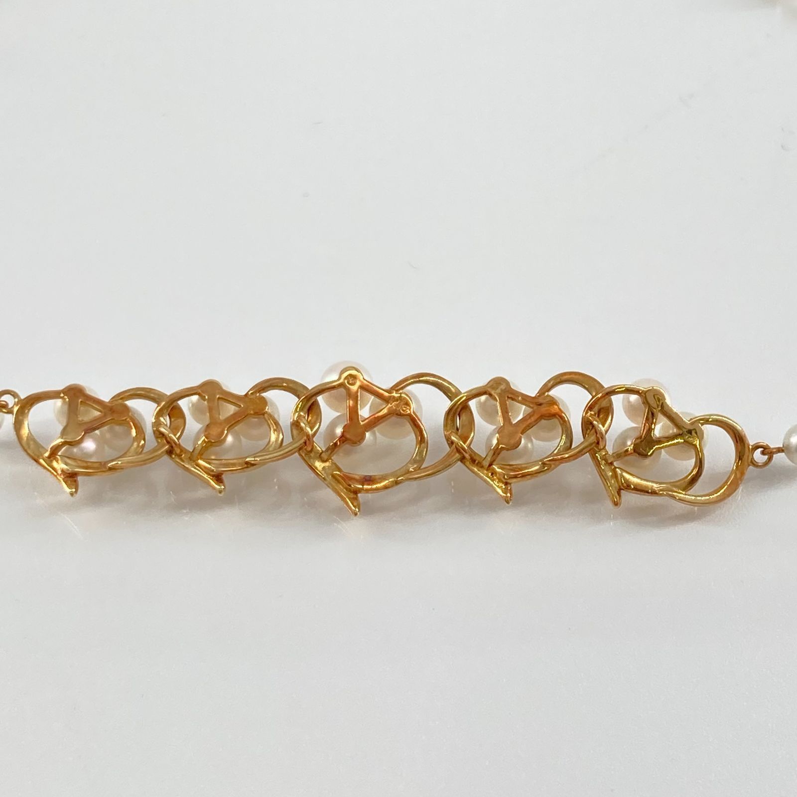 MIKIMOTO(ミキモト)　アコヤパール　ネックレス　K18YG　9.3g　ゴールド