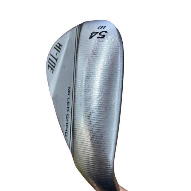 【中古】 テーラーメイド Taylor Made MILLED GRIND HI-TOE(2022) クローム 54°/10° ウェッジ WG 純正特注シャフト (フレックスその他) メンズ 男性用 右利き 右用 Cランク ゴルフクラブ