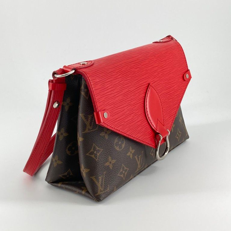 LOUIS VUITTON（ルイ・ヴィトン）　モノグラム　ミシェル　レザー　M44031　ショルダーバッグ　レッド
