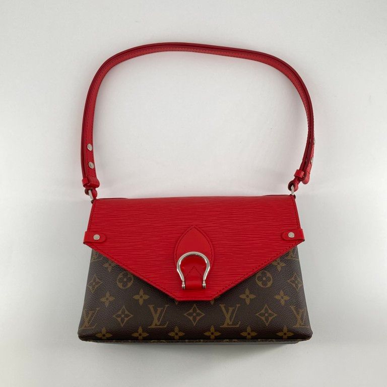 LOUIS VUITTON（ルイ・ヴィトン）　モノグラム　ミシェル　レザー　M44031　ショルダーバッグ　レッド