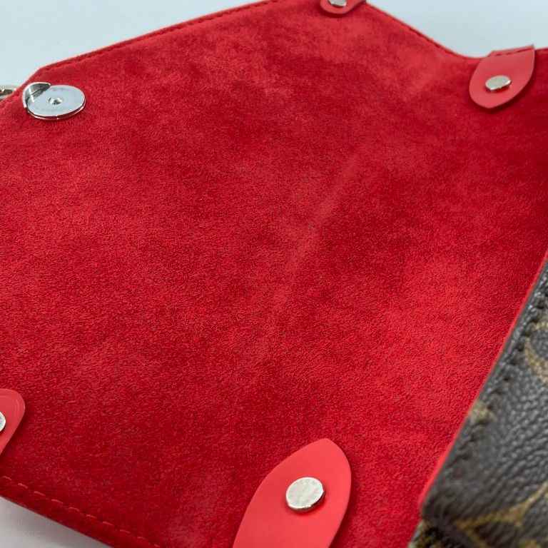 LOUIS VUITTON（ルイ・ヴィトン）　モノグラム　ミシェル　レザー　M44031　ショルダーバッグ　レッド