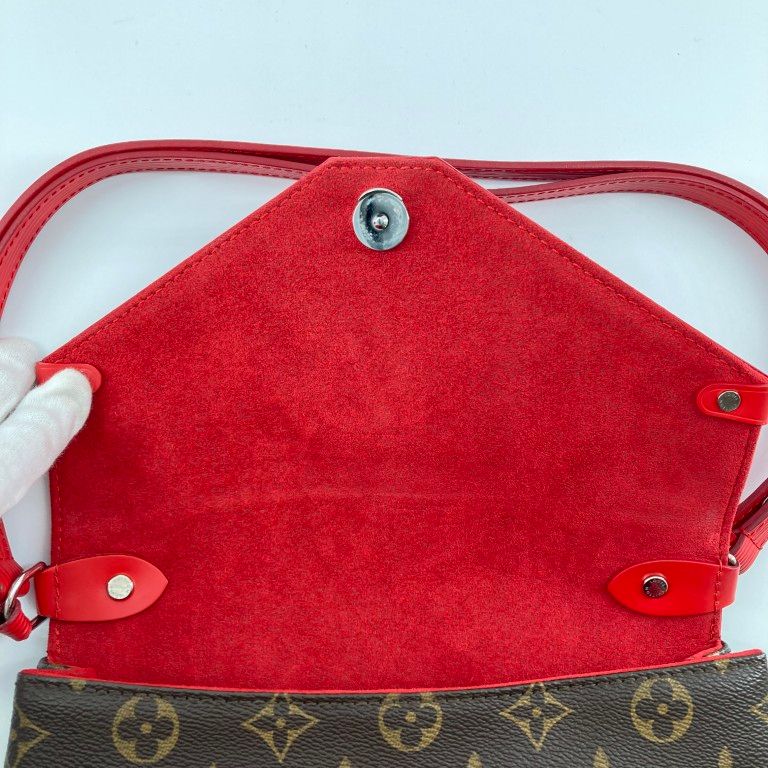 LOUIS VUITTON（ルイ・ヴィトン）　モノグラム　ミシェル　レザー　M44031　ショルダーバッグ　レッド