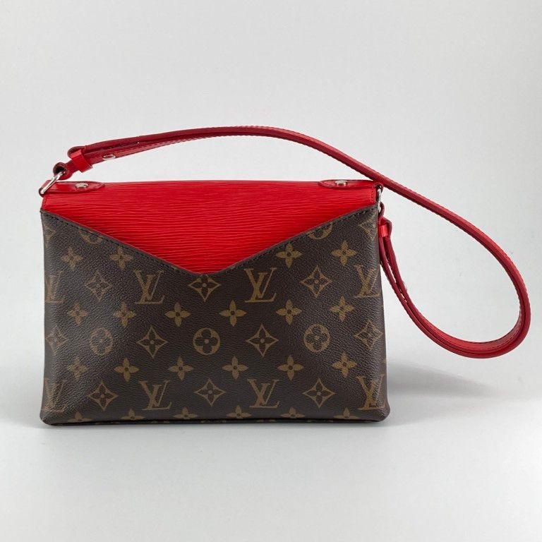LOUIS VUITTON（ルイ・ヴィトン）　モノグラム　ミシェル　レザー　M44031　ショルダーバッグ　レッド