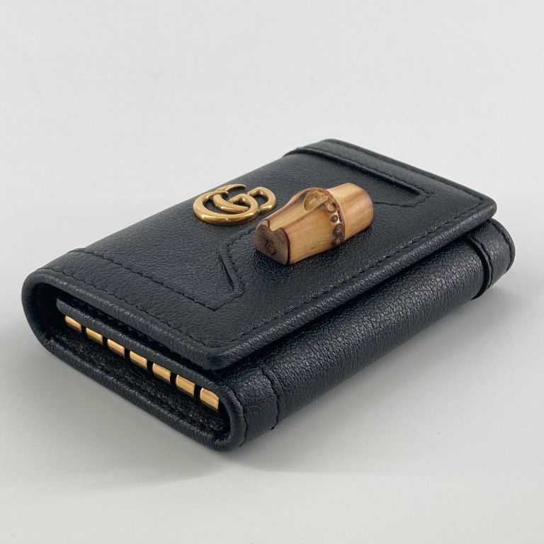 GUCCI(グッチ) バンブー クロージャー6 キーケース 658636 ブラック GUCCI(グッチ) バンブー クロージャー6 キーケース 658636 ブラック