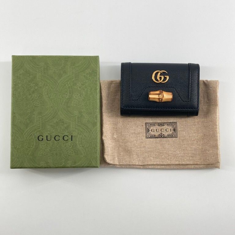 GUCCI(グッチ) バンブー クロージャー6 キーケース 658636 ブラック GUCCI(グッチ) バンブー クロージャー6 キーケース 658636 ブラック