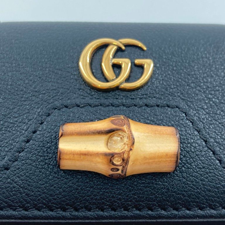 GUCCI(グッチ) バンブー クロージャー6 キーケース 658636 ブラック GUCCI(グッチ) バンブー クロージャー6 キーケース 658636 ブラック