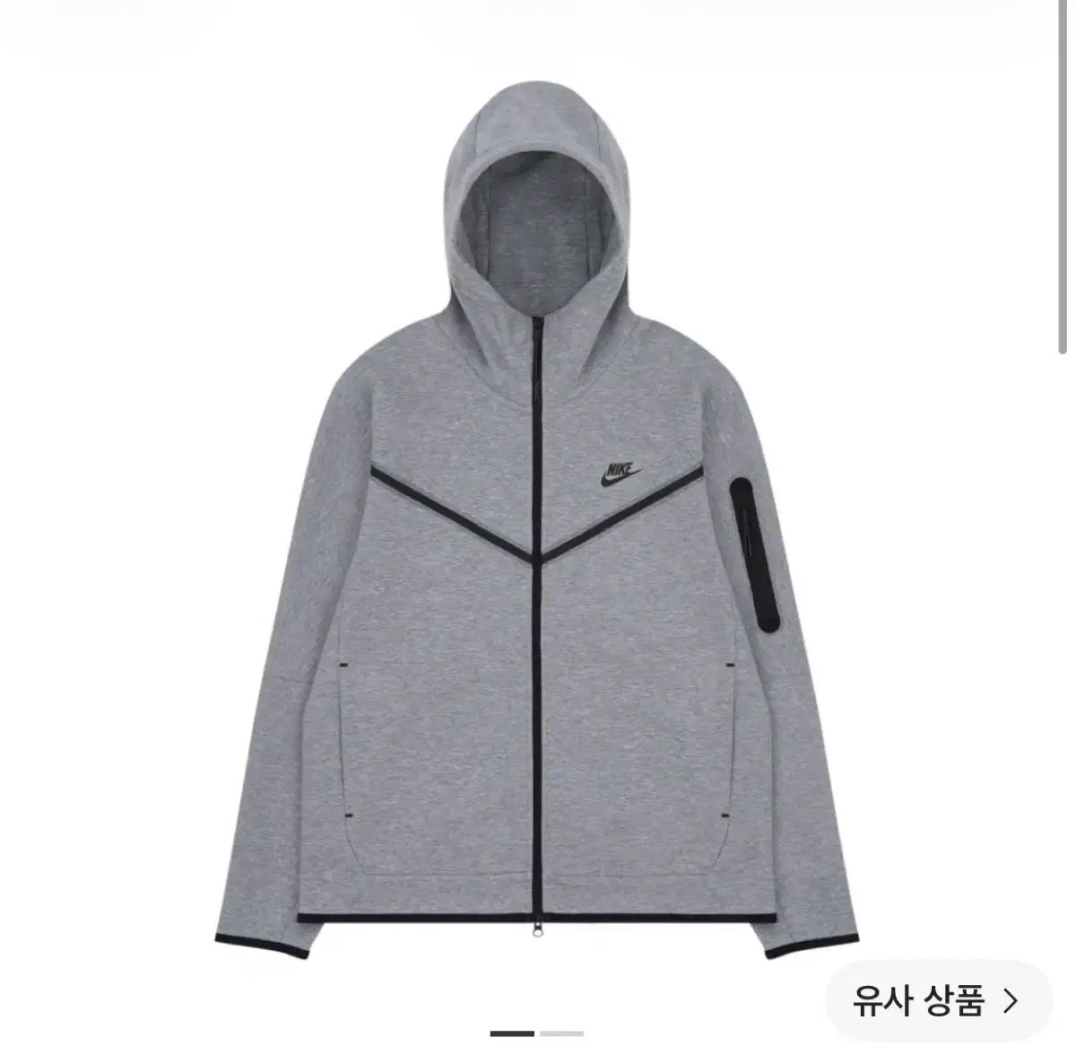 XL NIKE NSW テックフリース テックパック フーディー ジップアップ グレー