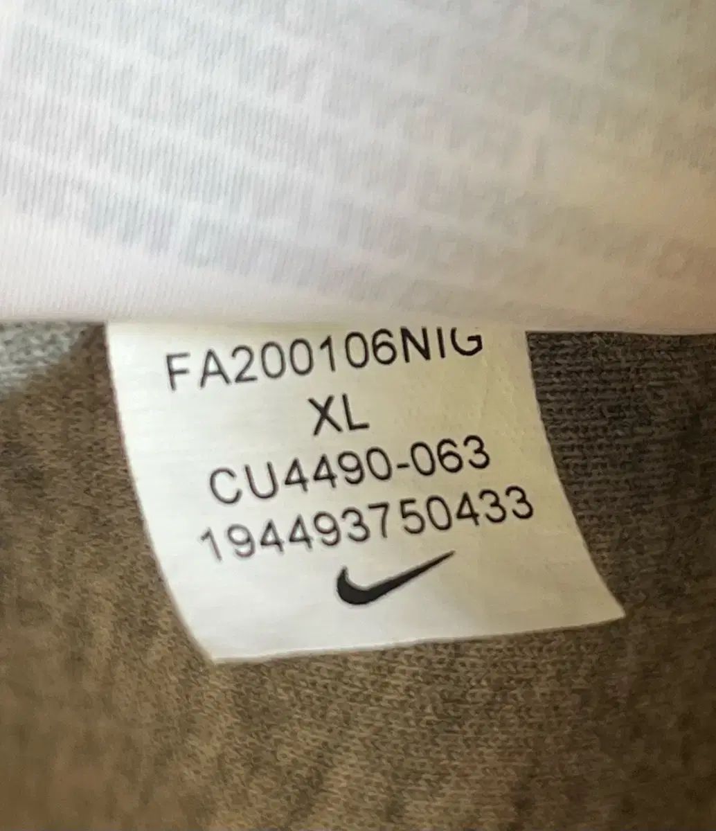 XL NIKE NSW テックフリース テックパック フーディー ジップアップ グレー